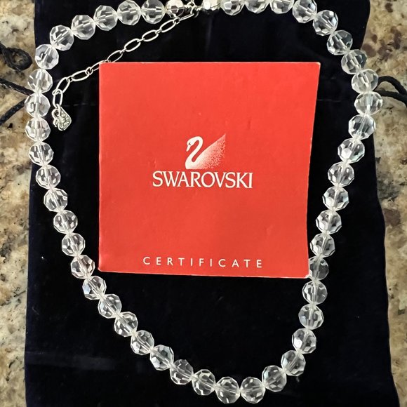 Original Swarvoski Crystal Choker Necklace - Picture 1 of 2